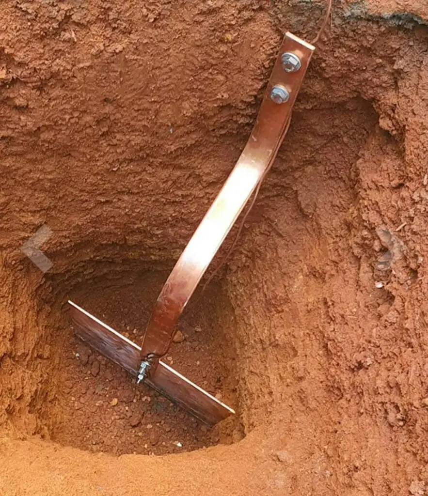 aksk earthing plate copper