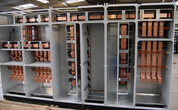 copper busbar distribution panel